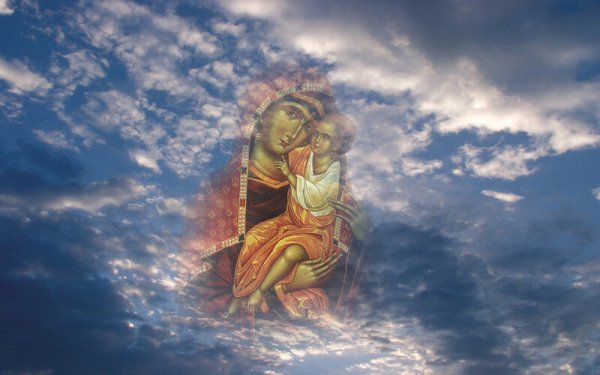 Икона Божией матери Небесная Благодать