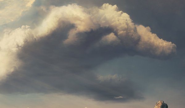 Ангел в облаках в реальной жизни