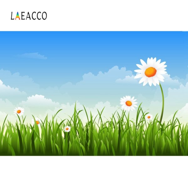 Фон трава мультяшная