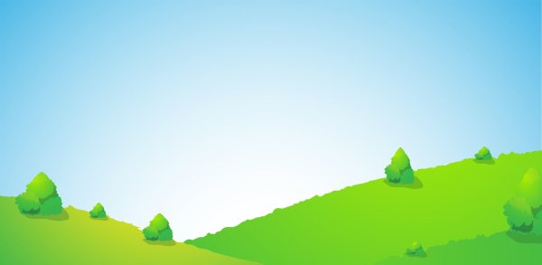 Холмы иллюстрация