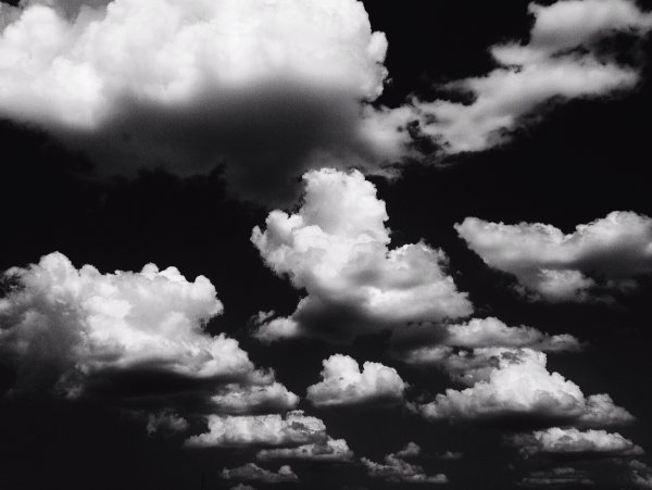 Черные облака