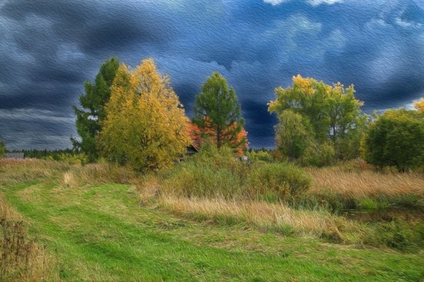 Уж небо осенью