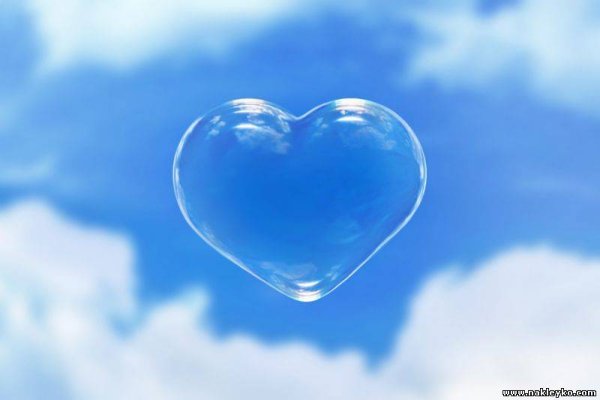 Мыльные пузыри в виде сердечек