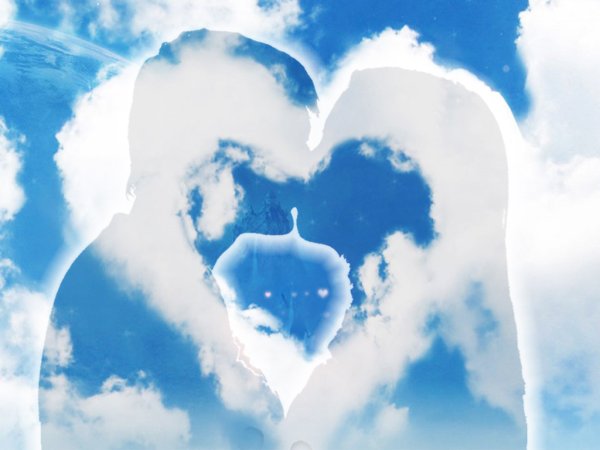 Облако сердечко