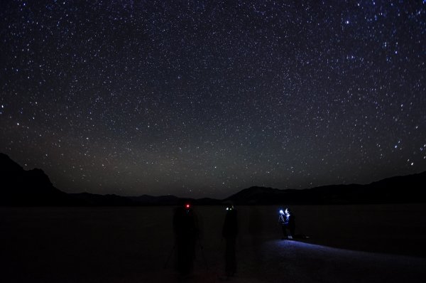 Фон ночное небо со звездами