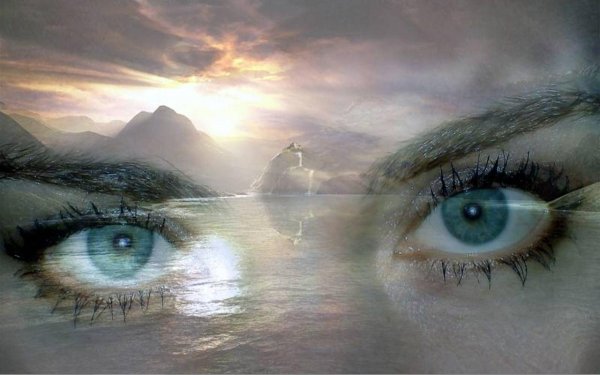 Женщина и небо