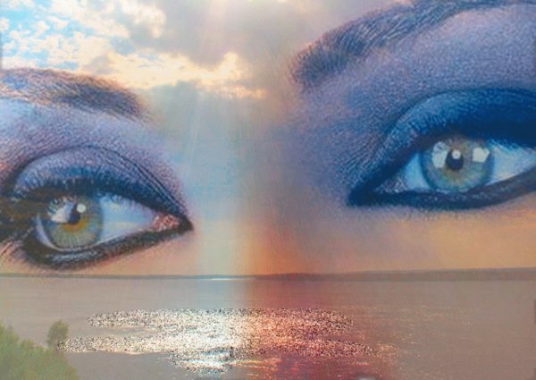 Любящие глаза женские