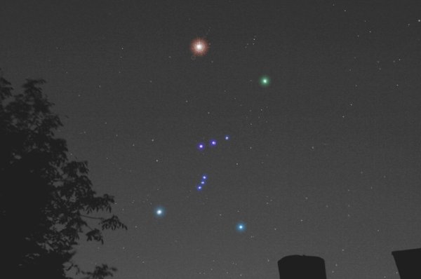 Созвездие Орион для детей