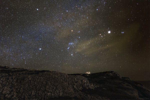 Созвездие Орион на небе схема