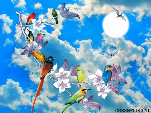 Стилизованные облака