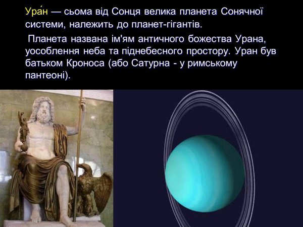 Уран древнегреческий Бог