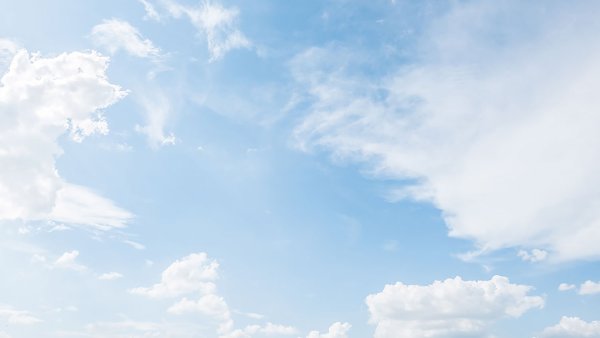 Голубое небо