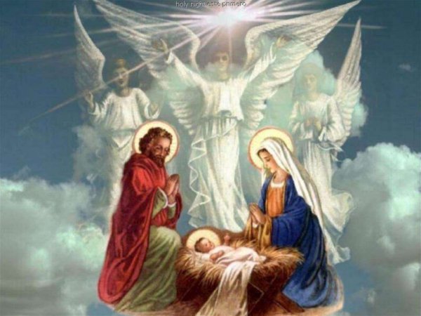 Рождество Иисуса Христа ангелы