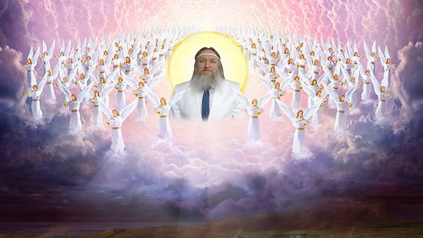 Много ангелов в небе