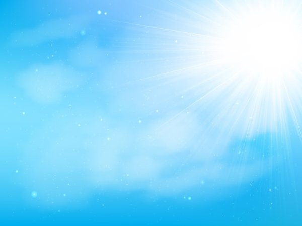 Голубое небо фон