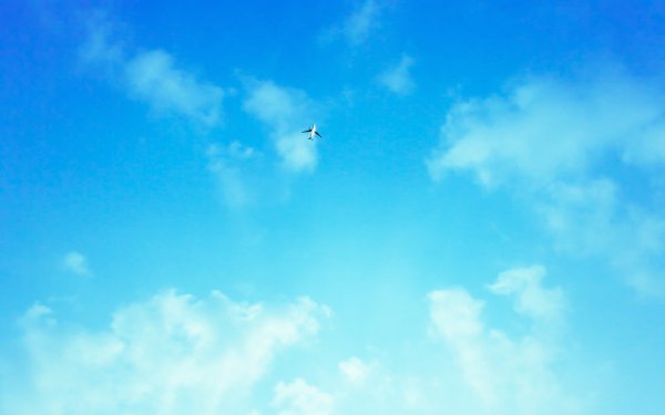 Голубое небо