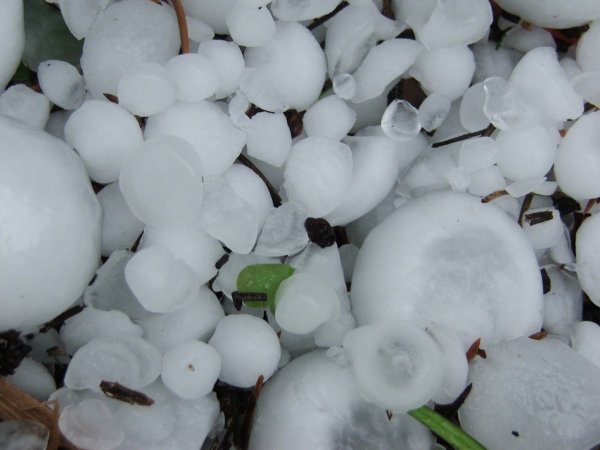 Дождь с градом