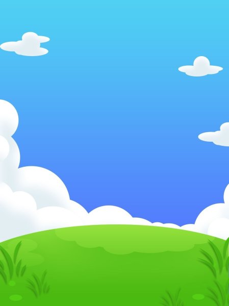 Небо мультяшное