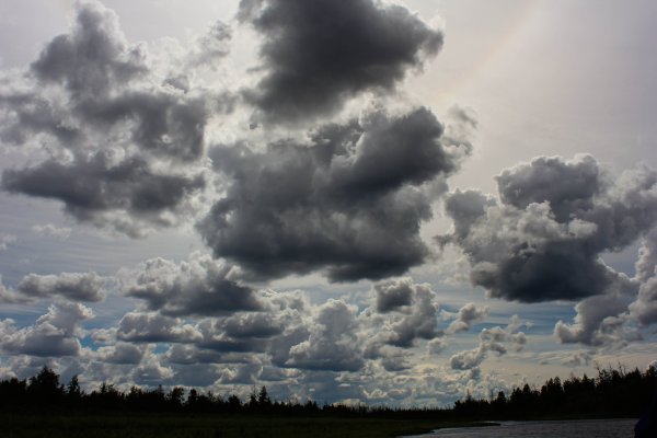 Серые тучи