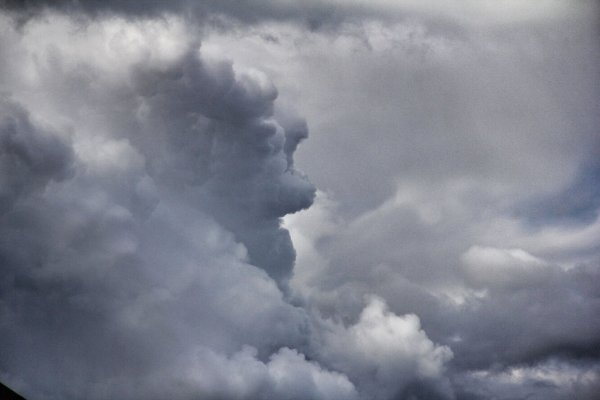 Лицо из облаков