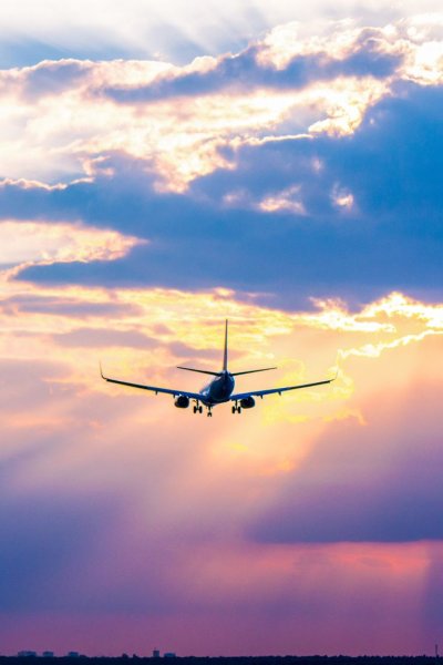 Открытка "самолёт"