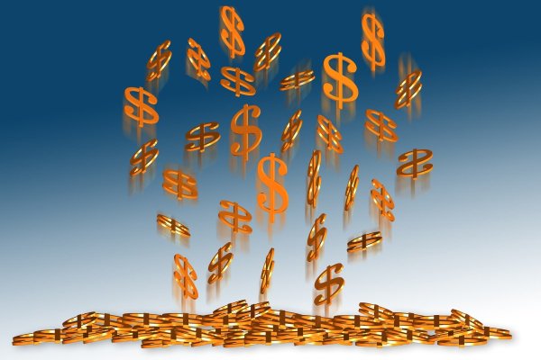 Деньги падают