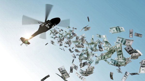 Деньги падают