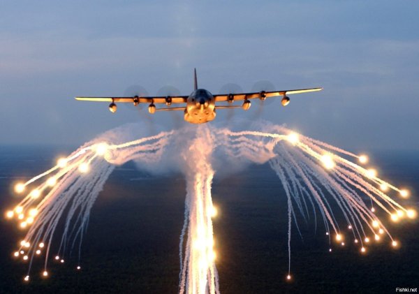 AC 130 тепловая ЛОВУШКА