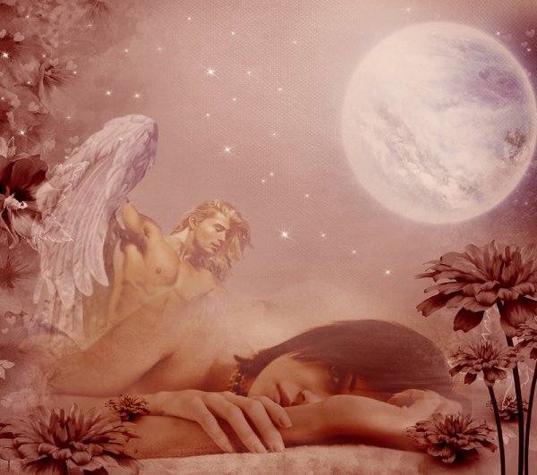 Ангел парень плачет