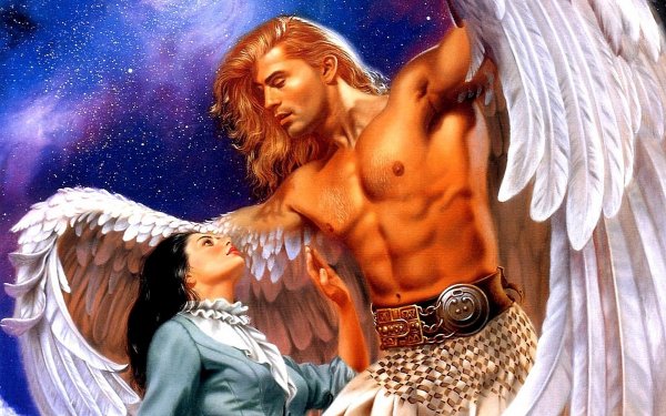 Девушка с крыльями