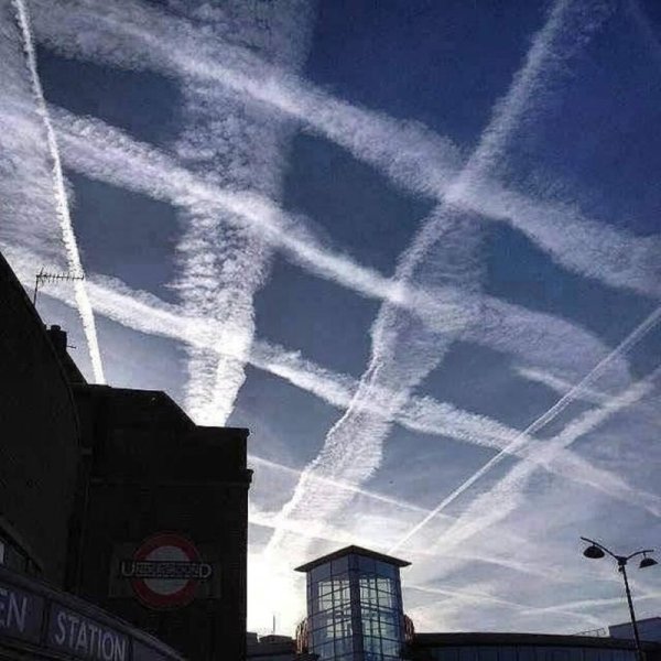 Химтрейлы химиотрассы