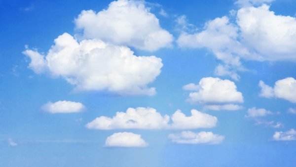 Фон небо с облаками