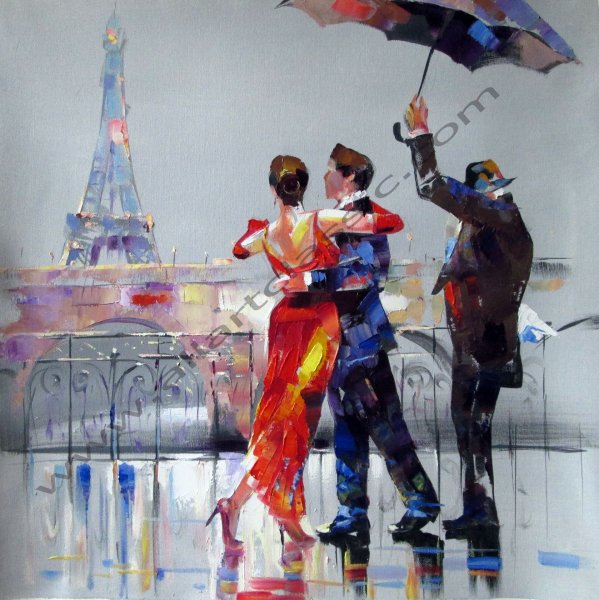 Танго в Париже картина