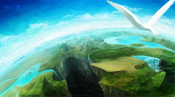 В небе, в воде, на земле