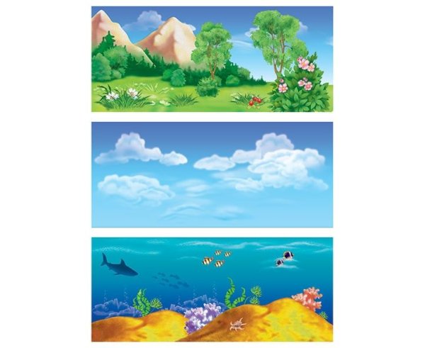 Игра воздух,земля,вода д-501