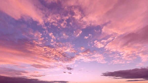 Фиолетовое небо