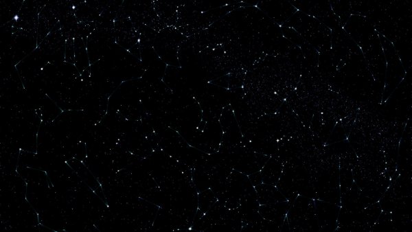 Звезды на черном фоне