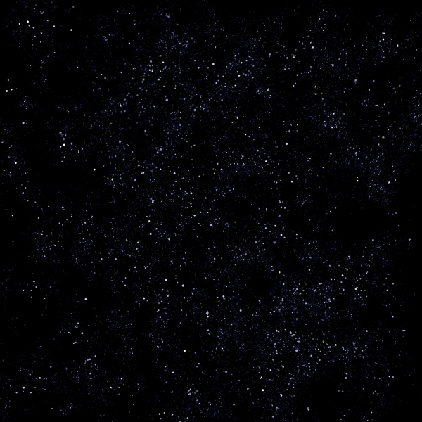 Черный космос со звездами