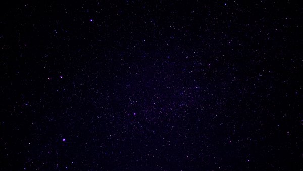 Звездное небо черное