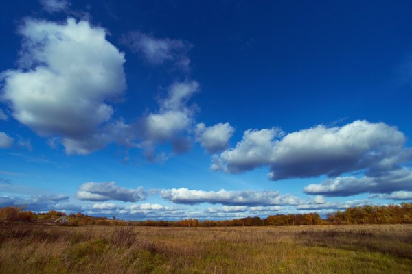 Небо осенью