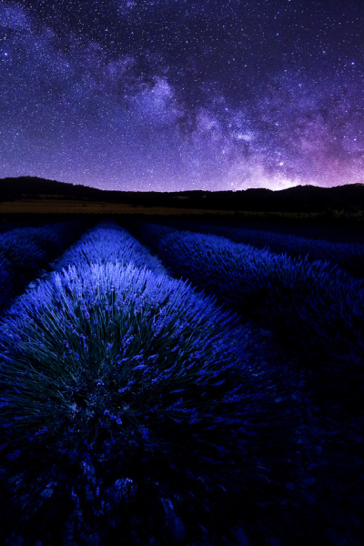 Синее ночное небо