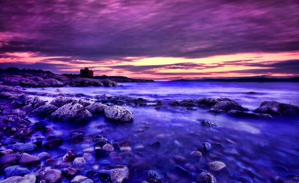 Небо цвета индиго