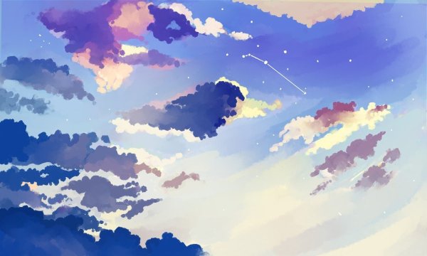 Небо рисунок