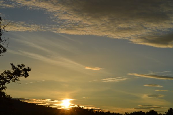 Небо утро