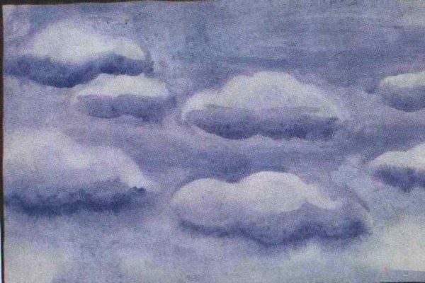 Рисунок на тему облака