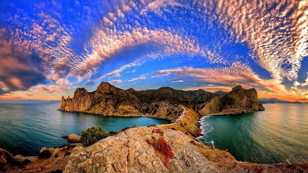 Крымский полуостров новый свет