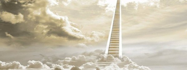 Веревочный мост в тумане