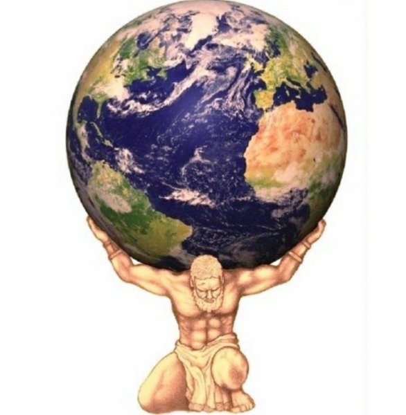 Держит землю