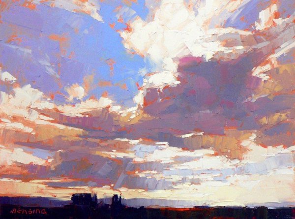 Небо маслом