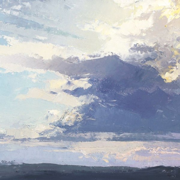 Этюды мастихином